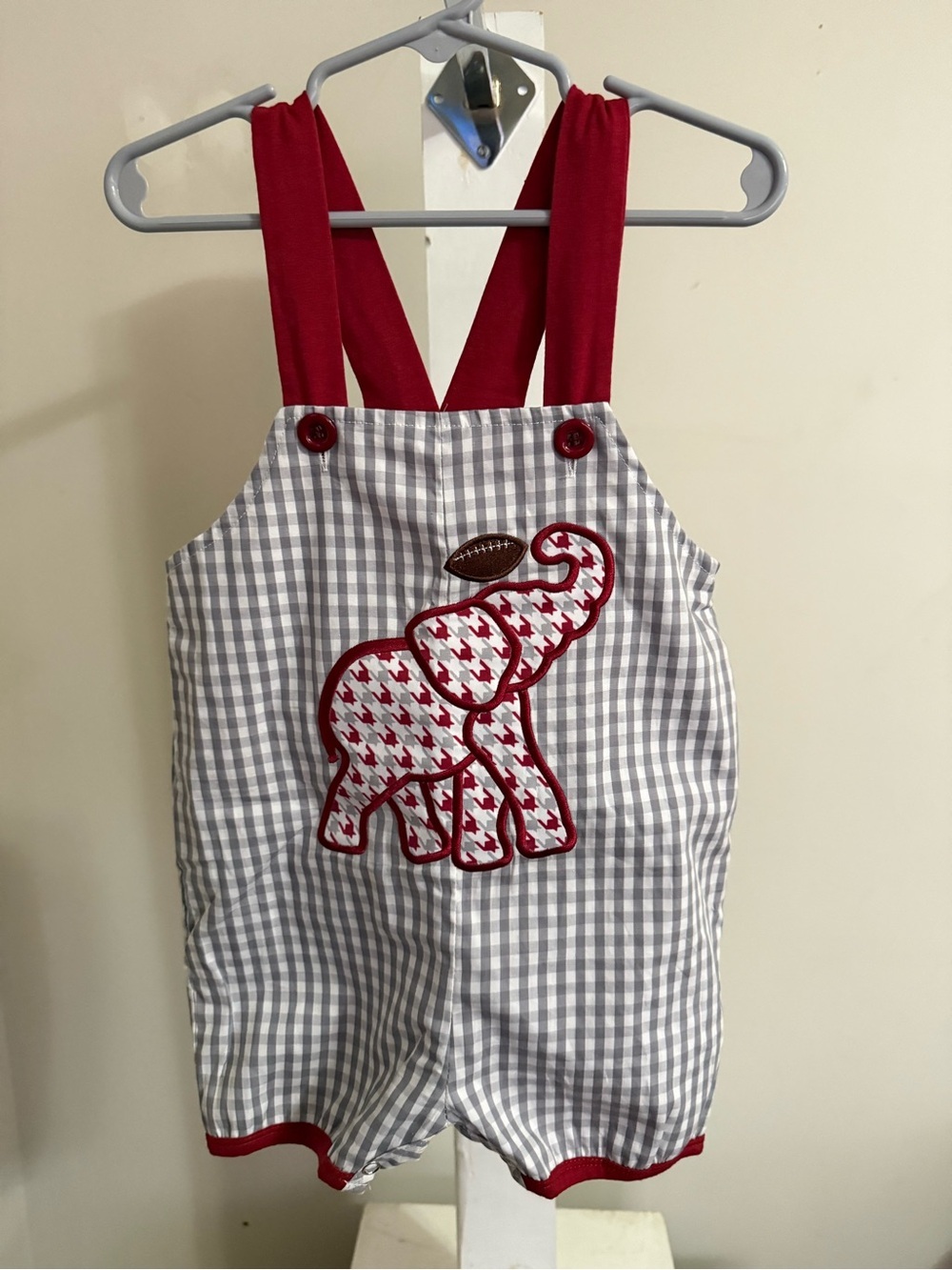 Boutique Alabama Crimson Tide Bubble Romper - Picture 6 of 10